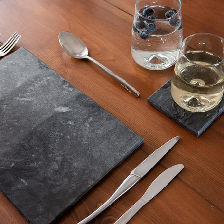 Rinkit Rectangle Marble Chopping Board - 30cm x 20cm