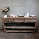 HatiNest Recycled Teak Wood Centerpiece Table - 180x60x80cm