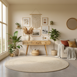 HatiNest Recycled Teak Wood Console Table - 150x50x80cm