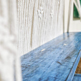 HatiNest Natural Macrame Hanging Shelves - Blue