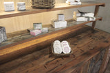 HatiNest Recycled Teak Wood Centre Display Table - 207x97x80cm