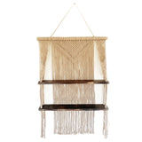 HatiNest Macrame Hanging Shelves - Brown
