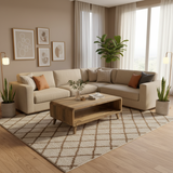 HatiNest Recycled Teak Wood Large Coffee Table - 122x61x41cm