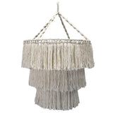 HatiNest Macrame Soft Chandelier - Natural