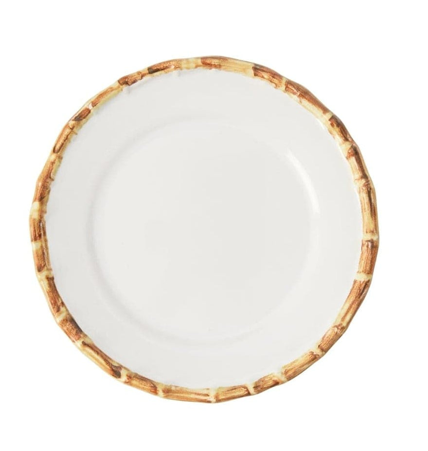 Casa by Josephine Jenno Bamboo Trim Dessert Plates - Set of 6