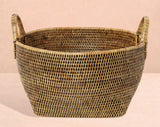 Casa by Josephine Jenno Handy Handwoven Rattan Basket - Brown