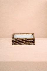 Casa by Josephine Jenno Rosie's Suds and Style Rattan Soap Dish