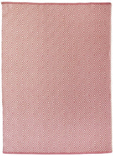 Diamond Coral Pink Hand‑Woven Rug by The Rugs