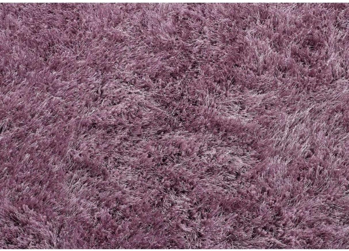 Extravagance Lilac Shaggy Rug by The Rugs