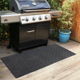 Recycled Rubber BBQ Floor Protection Mat - Custom Sizes | Nicoman