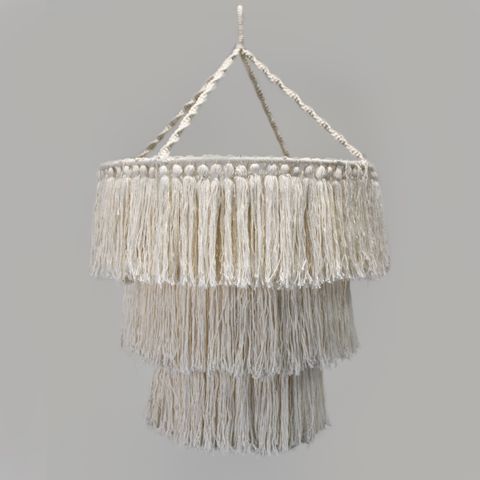 HatiNest Macrame Soft Chandelier - Natural
