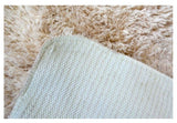 Soft Washable Beige Shaggy Rug | SA-02