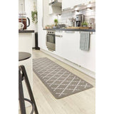 The Rugs Washable Mat & Runners – Diamond Design
