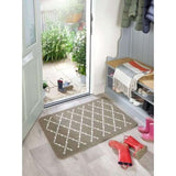 The Rugs Washable Mat & Runners – Diamond Design