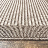 The Rugs Washable Mat and Runners Stripe Design