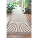 The Rugs Washable Mat and Runners Stripe Design