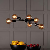 Pagazzi Benji Matt Black Ceiling Pendant