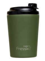Fressko Khaki Reusable Travel Mug Stainless Steel