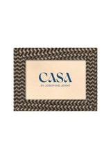 Casa by Josephine Jenno Black & Brown Marquetry Photo Frame 6x4