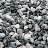 Dandy's Black and White Limestone Gravel Chippings