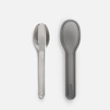 Black Blum Stainless Steel Cutlery Set