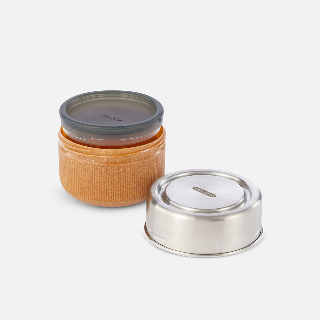 Black+Blum Glass Lunch Pot, Slate, Large, 600ml