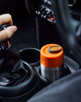 Black Blum Insulated Travel Cup, Orange