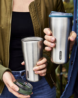 Black+Blum Insulated Travel Tumbler, 600ml, Olive