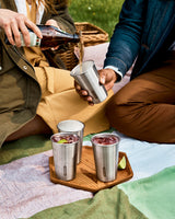 Black+Blum Stainless Steel Cup Set, Pack of 4 × 500 ml