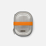 Black+Blum Stainless Steel Lunch Box Small, Orange, 600ml