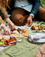 Black+Blum Stainless Steel Plate Set, Pack of 4, 25.6cm