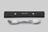 Black+Blum Stainless Steel Spork Set with Case, Pack of 4
