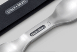 Black+Blum Stainless Steel Spork Set with Case, Pack of 4