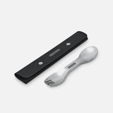 Black+Blum Stainless Steel Spork Set with Case, Pack of 4