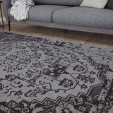 The Rugs Washable Rug Carina Grey | 6963