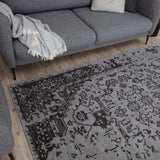 The Rugs Washable Rug Carina Grey | 6963