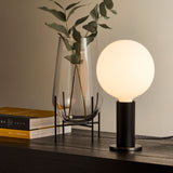 Tala Knuckle Table Lamp Blackened Oak + Sphere IV
