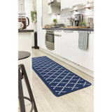 The Rugs Washable Mat & Runners – Diamond Design