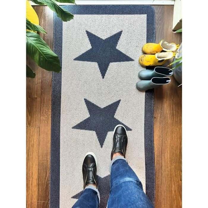 Washable Mat & Runner Star Design | The Rugs