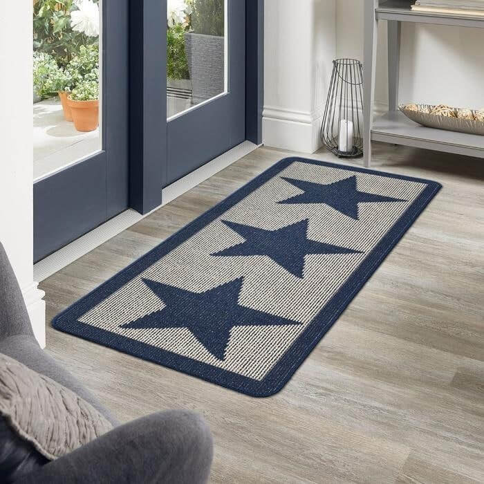 Washable Mat & Runner Star Design | The Rugs