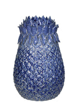 Casa by Josephine Jenno Blue Pineapple Stoneware Vase