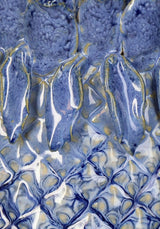 Casa by Josephine Jenno Blue Pineapple Stoneware Vase