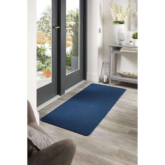 Washable Mat & Runners Plain Design by The Rugs