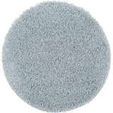 Plush Machine‑Washable Blue Shaggy Floor Rug by The Rugs