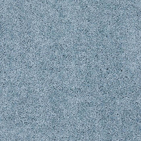 Plush Machine‑Washable Blue Shaggy Floor Rug by The Rugs