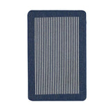 The Rugs Washable Mat and Runners Stripe Design
