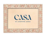 Casa by Josephine Jenno Blush Pink Mosaic Wooden Photo Frame 7x5