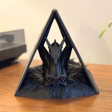 Filamora Studios Book Wyrm Dragon Page Holder