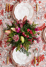 Casa by Josephine Jenno Bossa Nova Tablecloth - Red