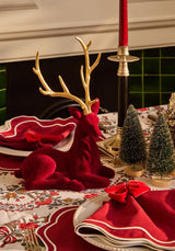 Casa by Josephine Jenno Red Romance Velvet Bow